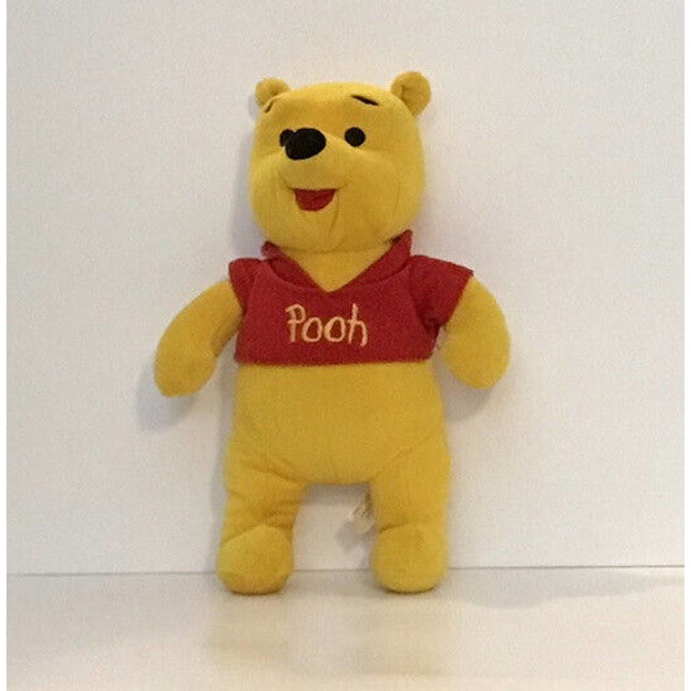 Disney Plush Winnie the Pooh Mattel Stuffed Animal 11" Arco Toys Pooh Bear Soft